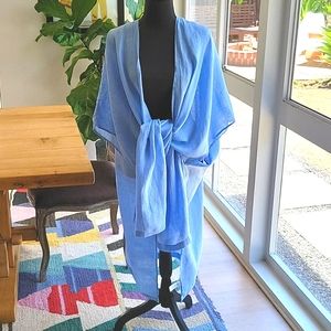 C & C California NWT Linen Wrap/Kimono/Coverup/Poncho